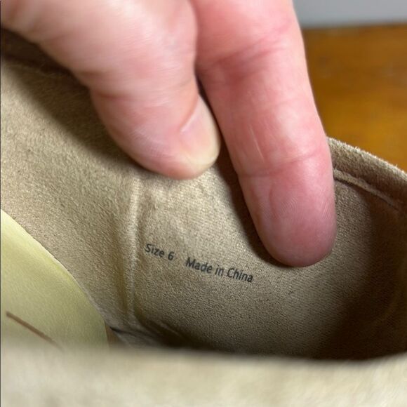 Dolce Vita Tan Braided Mules Classic Suede Design - Picture 8 of 10